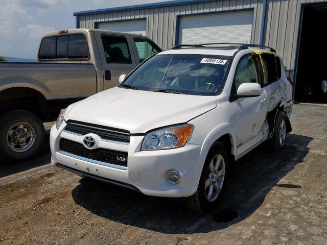 2T3DK4DV7CW094192 - 2012 TOYOTA RAV4 LIMIT WHITE photo 2