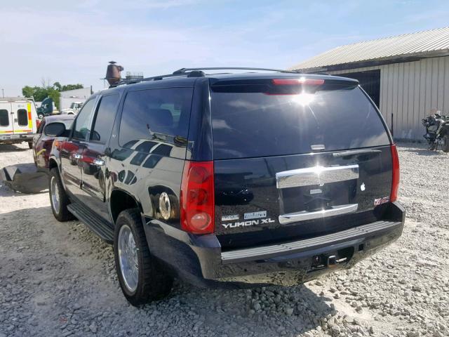 1GKFK16337J269467 - 2007 GMC YUKON XL K BLACK photo 3