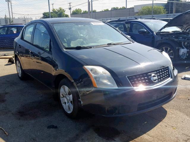 3N1AB61EX8L711900 - 2008 NISSAN SENTRA 2.0 BLACK photo 1