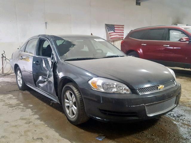 2G1WA5E31F1163169 - 2015 CHEVROLET IMPALA LIM GRAY photo 1