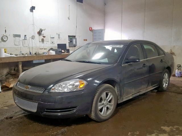 2G1WA5E31F1163169 - 2015 CHEVROLET IMPALA LIM GRAY photo 2