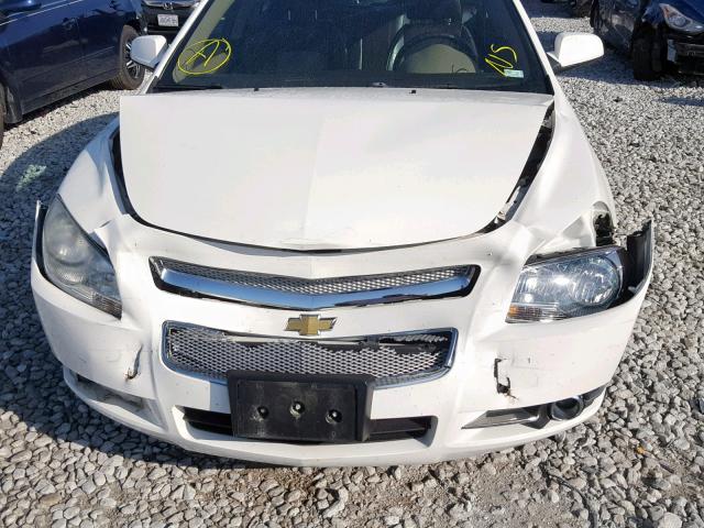 1G1ZK577984255633 - 2008 CHEVROLET MALIBU LTZ თეთრი ფოტო 9