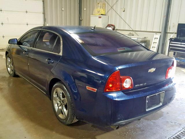 1G1ZC5EB9A4154585 - 2010 CHEVROLET MALIBU 1LT 蓝色 照片 3