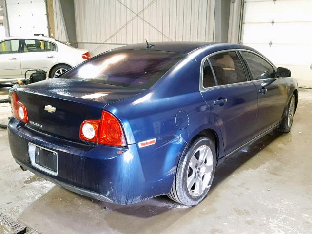 1G1ZC5EB9A4154585 - 2010 CHEVROLET MALIBU 1LT 蓝色 照片 4