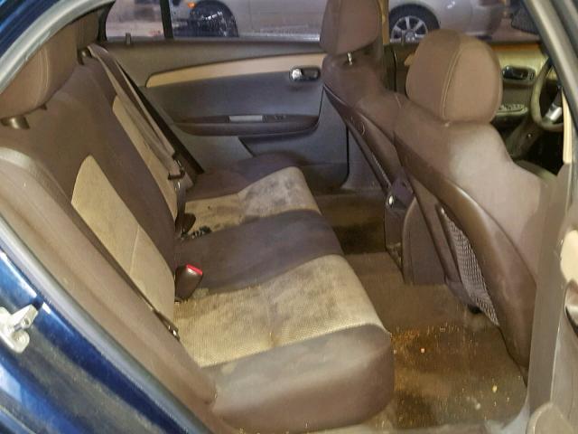 1G1ZC5EB9A4154585 - 2010 CHEVROLET MALIBU 1LT 蓝色 照片 6