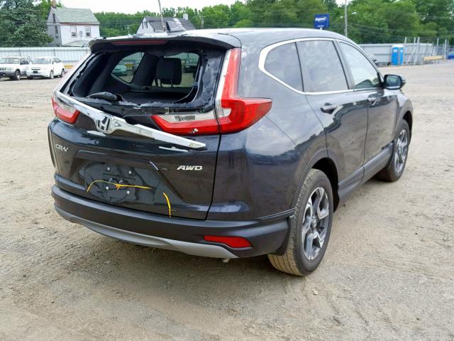 7FARW2H86JE038884 - 2018 HONDA CR-V EXL GRAY photo 4