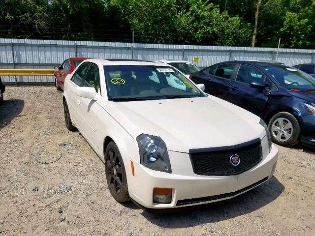 1G6DP577070129141 - 2007 CADILLAC CTS HI FEA WHITE photo 1