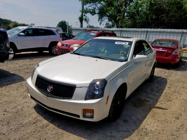 1G6DP577070129141 - 2007 CADILLAC CTS HI FEA WHITE photo 2