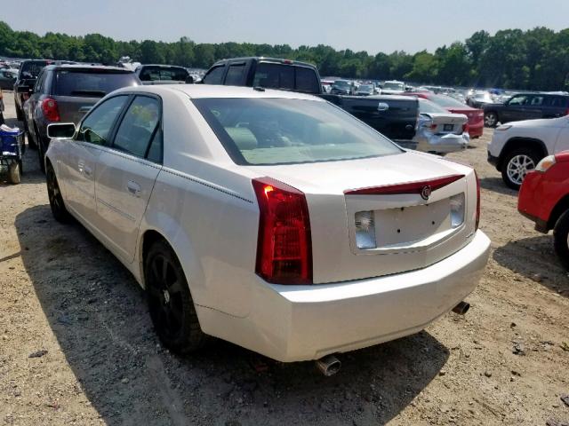 1G6DP577070129141 - 2007 CADILLAC CTS HI FEA WHITE photo 3