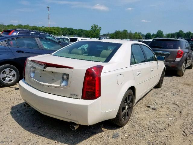 1G6DP577070129141 - 2007 CADILLAC CTS HI FEA WHITE photo 4