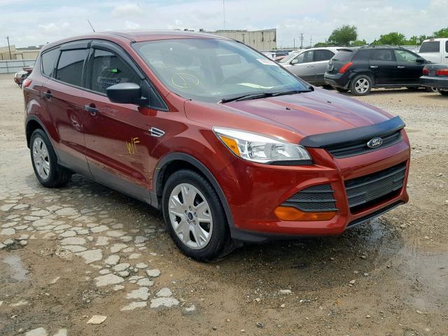 1FMCU0F79GUC78495 - 2016 FORD ESCAPE S RED photo 1