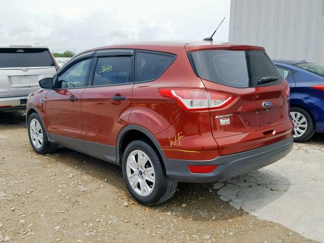 1FMCU0F79GUC78495 - 2016 FORD ESCAPE S RED photo 3