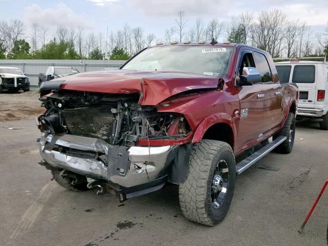 3C63R3ML1DG542743 - 2013 RAM 3500 LARAM MAROON photo 2