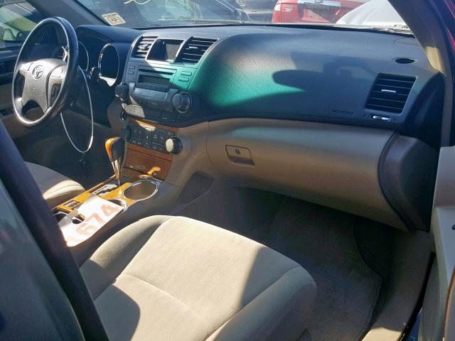 JTEEW41A682007954 - 2008 TOYOTA HIGHLANDER GREEN photo 5