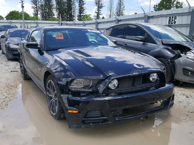 1ZVBP8CF6E5315136 - 2014 FORD MUSTANG GT BLACK photo 1