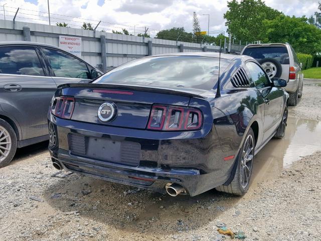 1ZVBP8CF6E5315136 - 2014 FORD MUSTANG GT BLACK photo 4