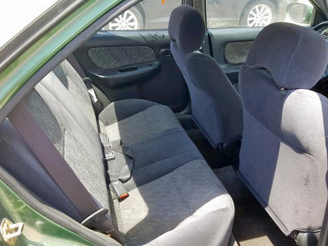 1N4BB41D2WC720988 - 1998 NISSAN SENTRA SE GREEN photo 6