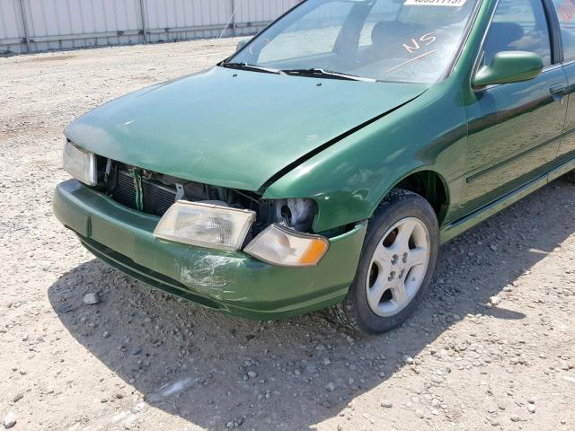 1N4BB41D2WC720988 - 1998 NISSAN SENTRA SE GREEN photo 9