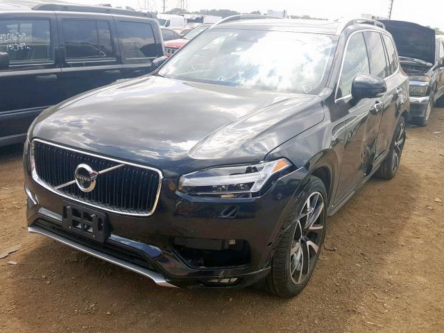 YV4A22PK0J1338055 - 2018 VOLVO XC90 T6 BLACK photo 2