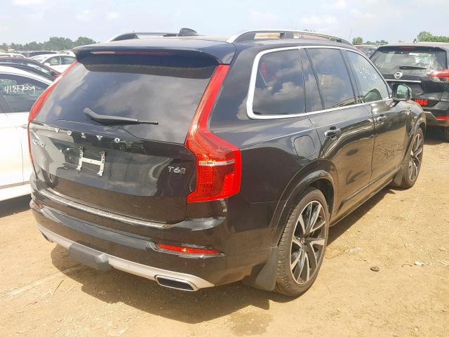 YV4A22PK0J1338055 - 2018 VOLVO XC90 T6 BLACK photo 4