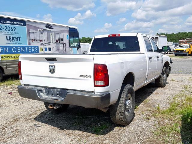 3D73Y3CL3BG595119 - 2011 DODGE RAM 3500 WHITE photo 4