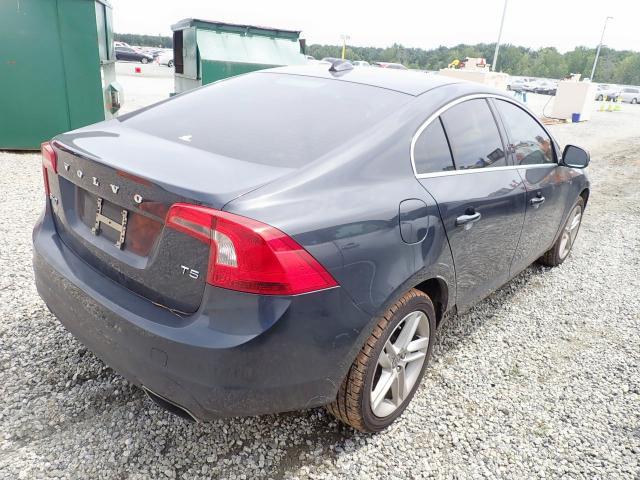 YV1612FS2E1296193 - 2014 VOLVO S60 T5 CHARCOAL photo 4