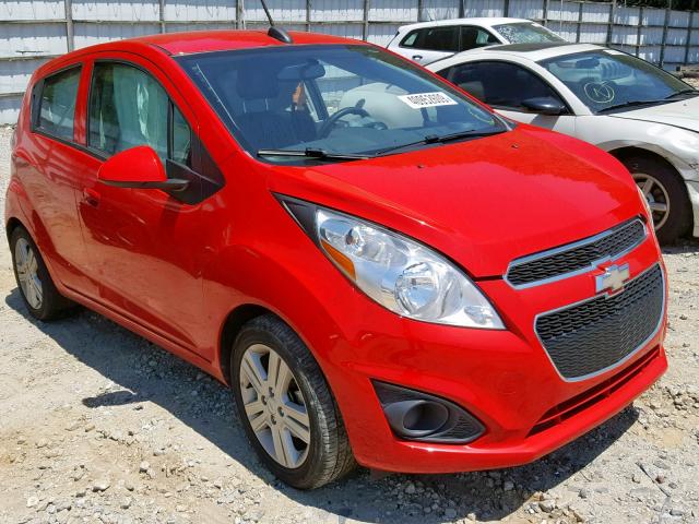 KL8CD6S95FC715971 - 2015 CHEVROLET SPARK 1LT RED photo 1