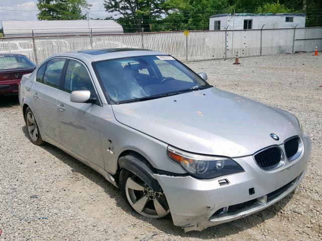 WBANA53535B858336 - 2005 BMW 525 I SILVER photo 1