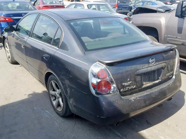 1N4BL11D66N392197 - 2006 NISSAN ALTIMA SE GRAY photo 3