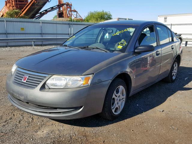 1G8AJ54F15Z146210 - 2005 SATURN ION LEVEL GRAY photo 2