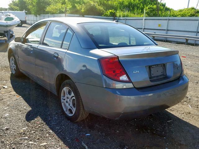 1G8AJ54F15Z146210 - 2005 SATURN ION LEVEL GRAY photo 3
