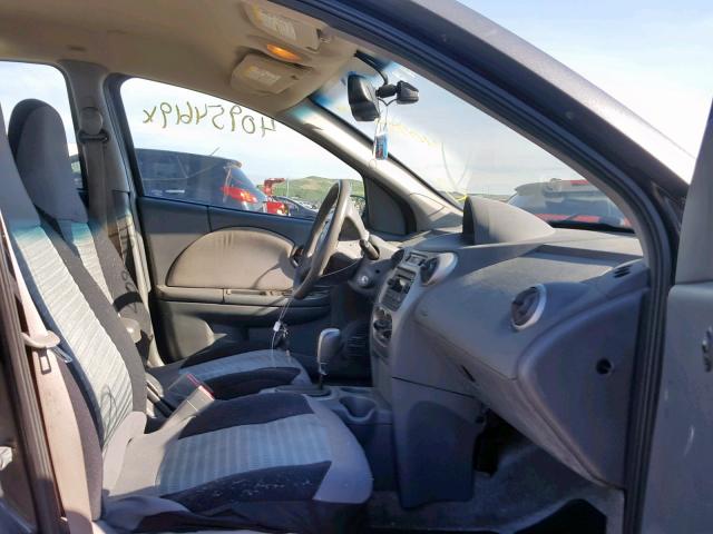 1G8AJ54F15Z146210 - 2005 SATURN ION LEVEL GRAY photo 5