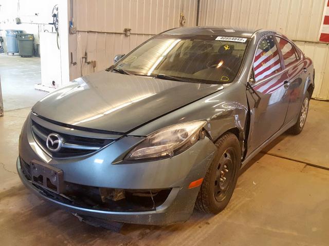 1YVHZ8BH0C5M21664 - 2012 MAZDA 6 I BLUE photo 2