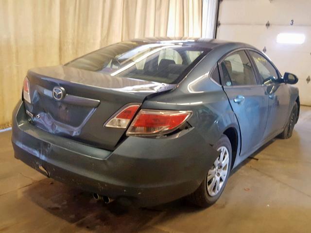 1YVHZ8BH0C5M21664 - 2012 MAZDA 6 I BLUE photo 4