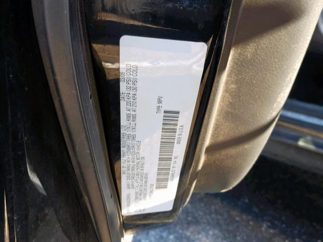 4S4BP67C866350338 - 2006 SUBARU LEGACY OUT BLACK photo 10