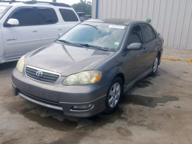 1NXBR32E75Z445646 - 2005 TOYOTA COROLLA CE GRAY photo 2