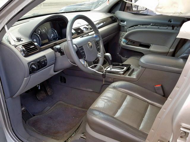 1MEHM42107G614616 - 2007 MERCURY MONTEGO PR 银色 照片 5