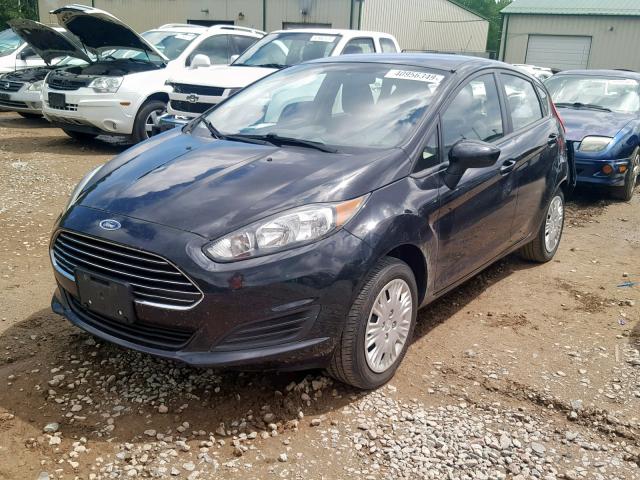 3FADP4TJ5EM228434 - 2014 FORD FIESTA S BLACK photo 2