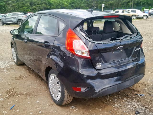 3FADP4TJ5EM228434 - 2014 FORD FIESTA S BLACK photo 3