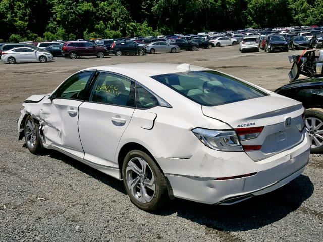 1HGCV1F50JA176647 - 2018 HONDA ACCORD EXL WHITE photo 3