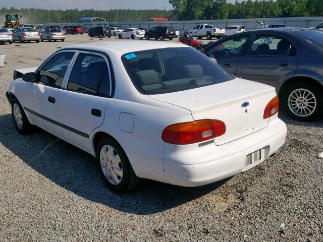 1Y1SK5284WZ429998 - 1998 CHEVROLET GEO PRIZM WHITE photo 3