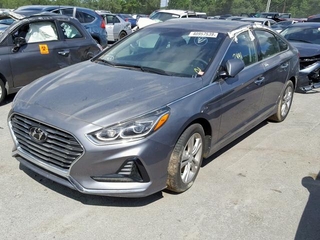 5NPE34AF4JH685244 - 2018 HYUNDAI SONATA SPO GRAY photo 2