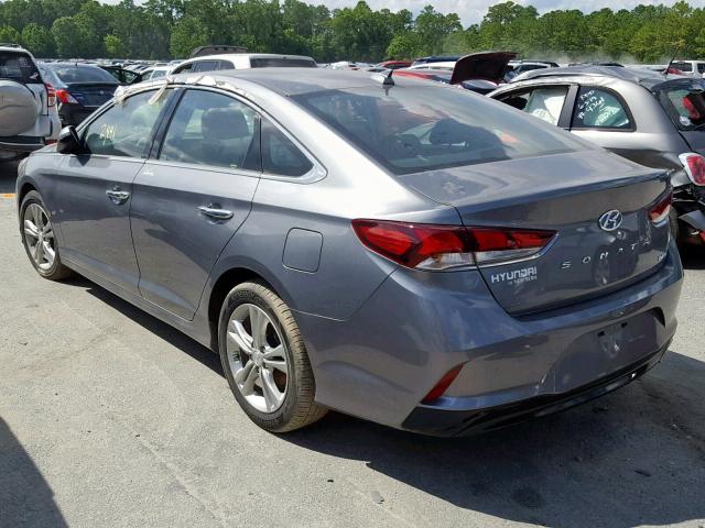 5NPE34AF4JH685244 - 2018 HYUNDAI SONATA SPO GRAY photo 3