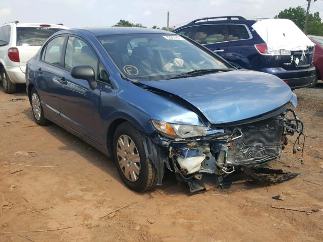 2HGFA15389H509229 - 2009 HONDA CIVIC VP BLUE photo 1