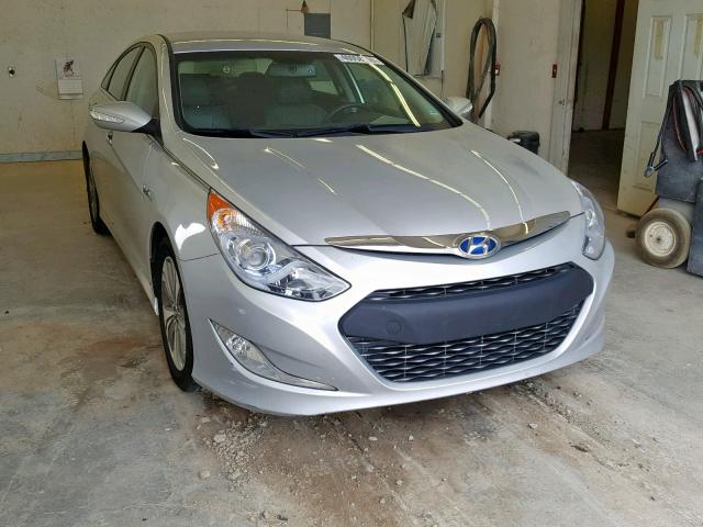 KMHEC4A41DA096481 - 2013 HYUNDAI SONATA HYB SILVER photo 1