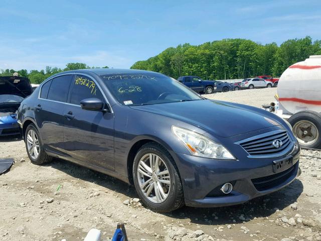 JN1CV6AR4AM451086 - 2010 INFINITI G37 GRAY photo 1