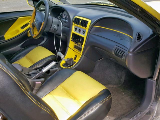 1FAFP45XXYF222482 - 2000 FORD MUSTANG GT YELLOW photo 5