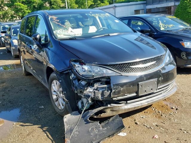 2C4RC1DG8HR609236 - 2017 CHRYSLER PACIFICA T BLACK photo 1