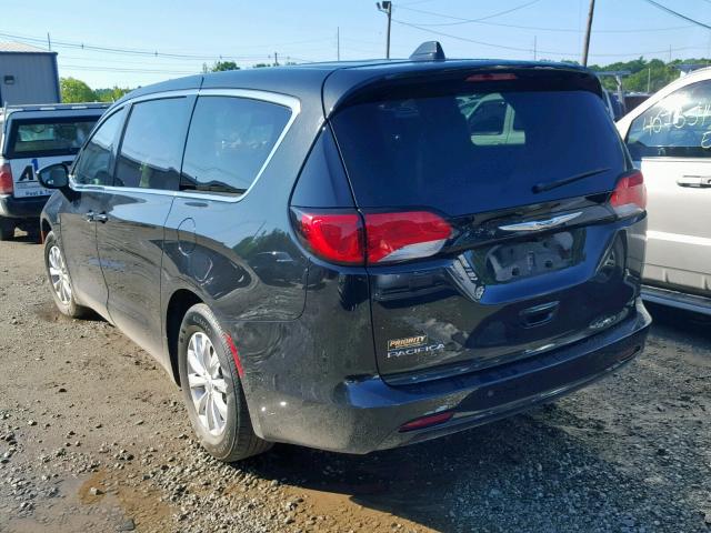 2C4RC1DG8HR609236 - 2017 CHRYSLER PACIFICA T BLACK photo 3