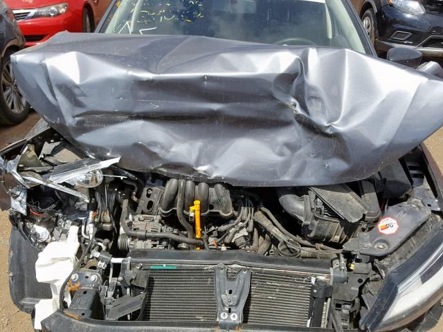 3VW1K7AJ6CM354036 - 2012 VOLKSWAGEN JETTA BASE GRAY photo 7